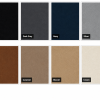 Colour chart of Stretch Suede X