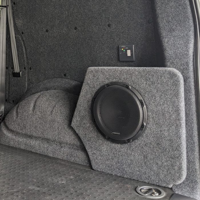 VW Transporter T5–T6.1 10" Subwoofer Enclosure / Sub Box