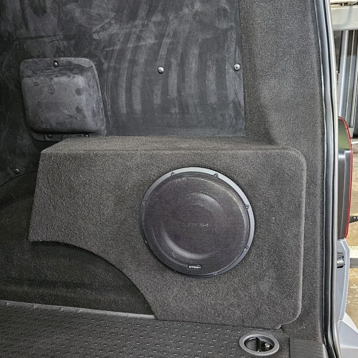 VW Transporter T5–T6.1 12" Subwoofer Enclosure / Sub Box