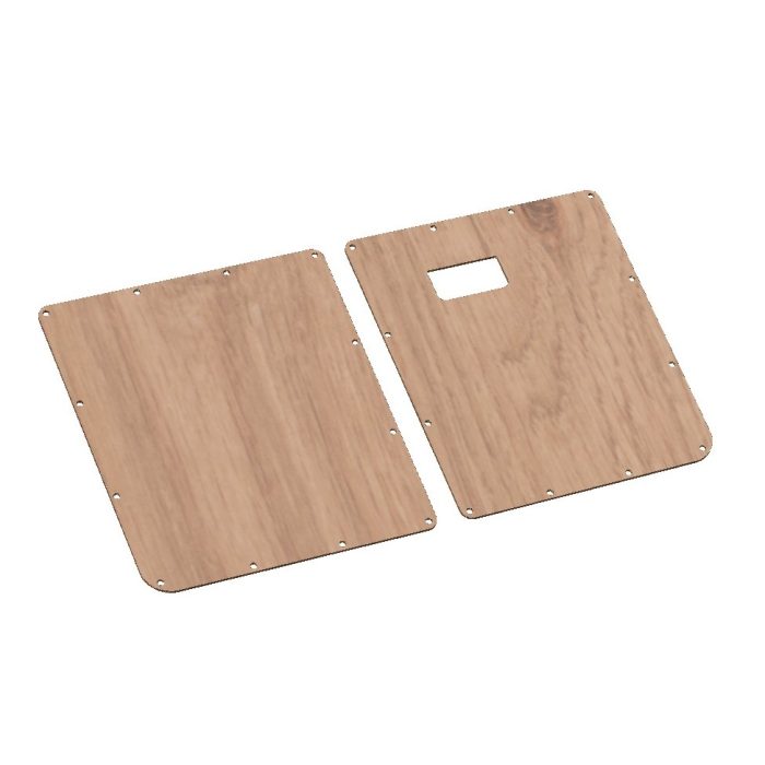 VW Transporter T5–T6.1 Barn Door PLY Panels