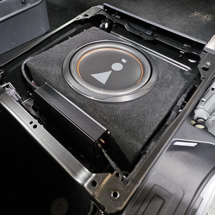 VW Transporter T7 / New Custom 10" Underseat Subwoofer Enclosure