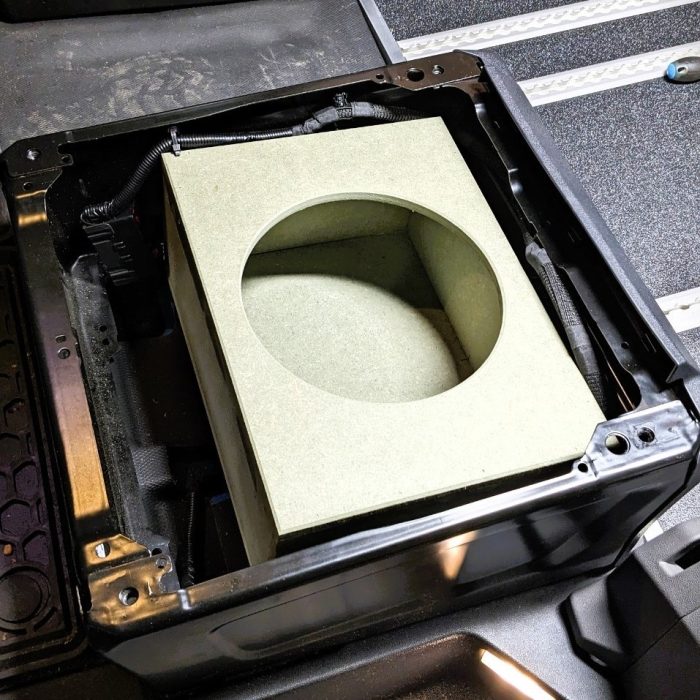 VW Transporter T7 / New Custom 10" Underseat Subwoofer Enclosure