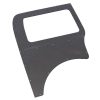 A single wall panel in HEX for VW Transporter T5, T6, and T6.1 vans, featuring precision cutouts for side windows.